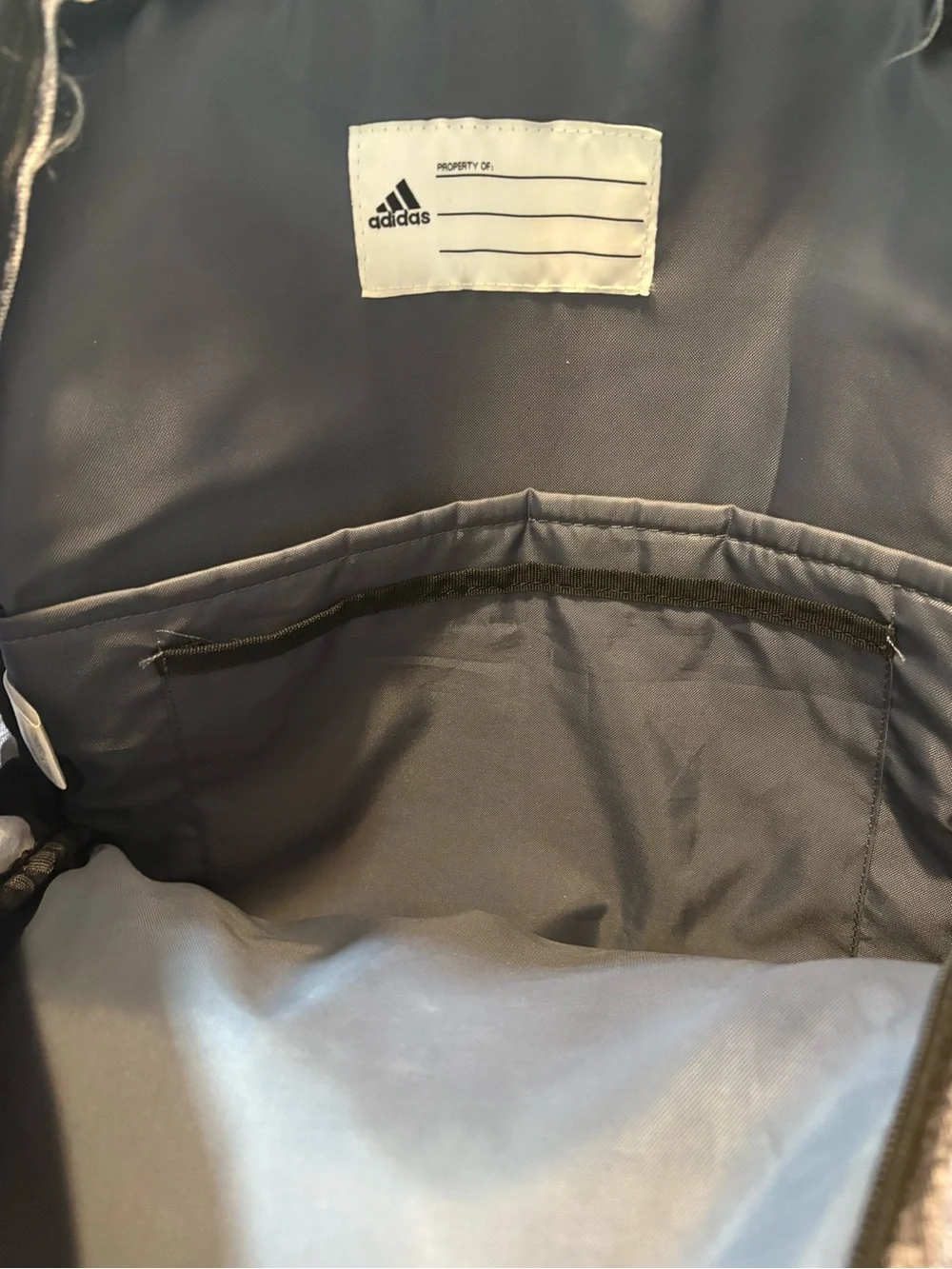 adidas Gray Heather and Black Men's Backpack